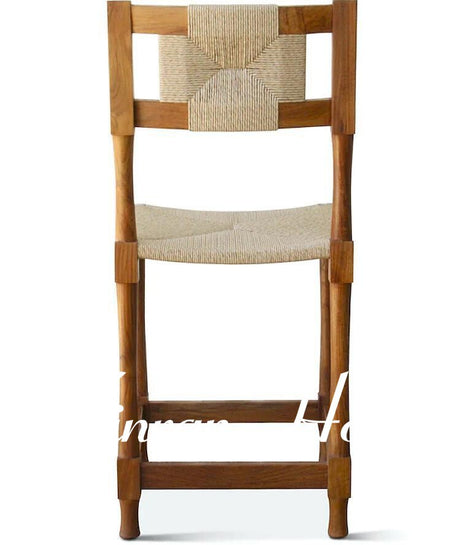 GENJI Aeliana Nordic Retro Design Solid Wood Dining Chair from GENJI