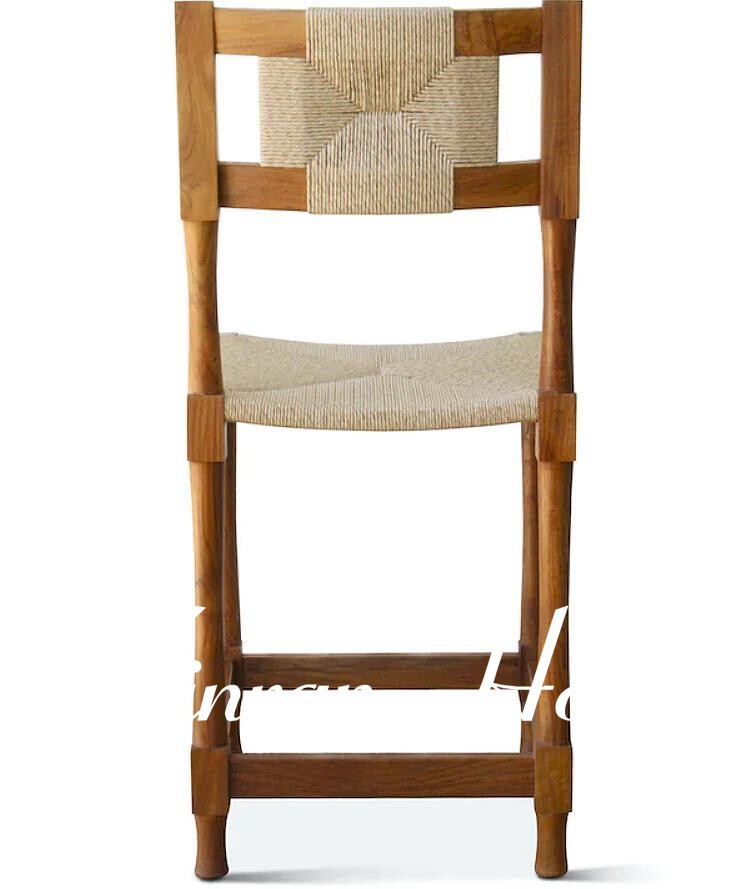 GENJI Aeliana Nordic Retro Design Solid Wood Dining Chair from GENJI