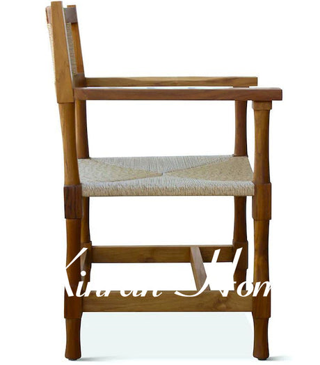 GENJI Aeliana Nordic Retro Design Solid Wood Dining Chair from GENJI