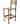 GENJI Aeliana Nordic Retro Design Solid Wood Dining Chair from GENJI