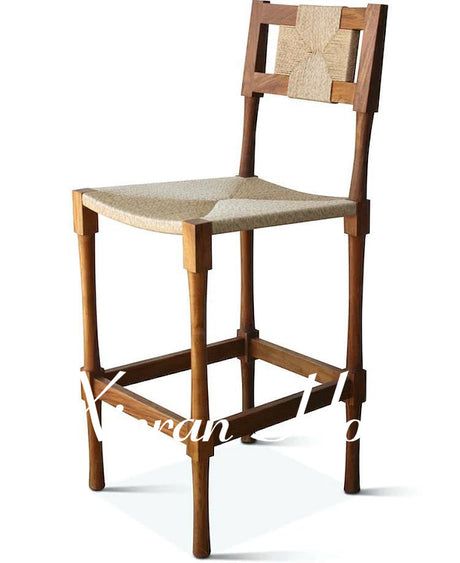 GENJI Aeliana Nordic Retro Design Solid Wood Dining Chair from GENJI