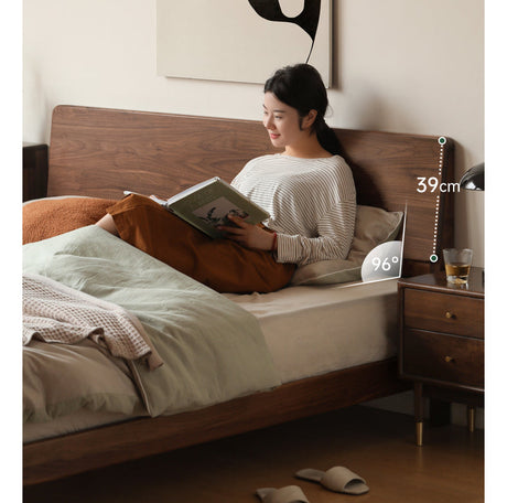 GENJI Aiko Sleek Modern Minimalistic Sun Tanoil Double Furniture from GENJI