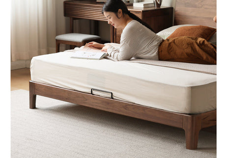 GENJI Aiko Sleek Modern Minimalistic Sun Tanoil Double Furniture from GENJI