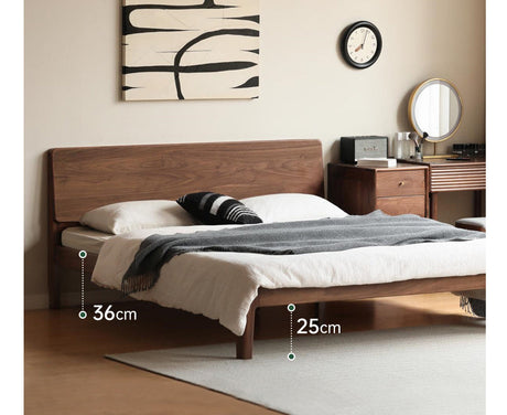 GENJI Aiko Sleek Modern Minimalistic Sun Tanoil Double Furniture from GENJI