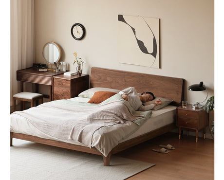 GENJI Aiko Sleek Modern Minimalistic Sun Tanoil Double Furniture from GENJI