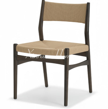 GENJI Aislinn Light Luxury Ash Wood Dining Chair from GENJI
