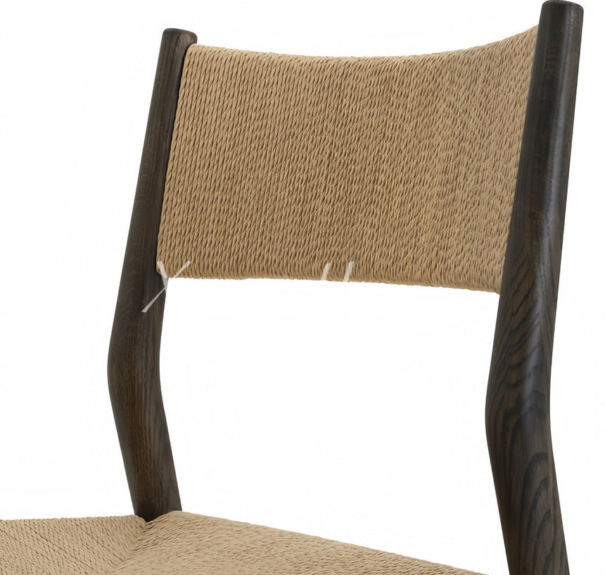 GENJI Aislinn Light Luxury Ash Wood Dining Chair from GENJI