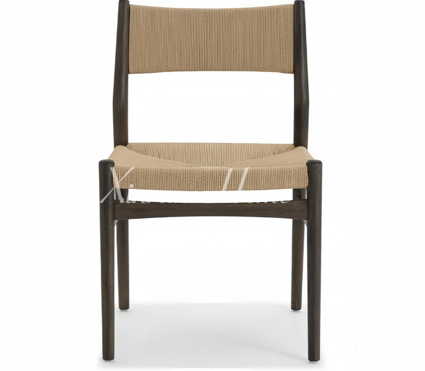 GENJI Aislinn Light Luxury Ash Wood Dining Chair from GENJI