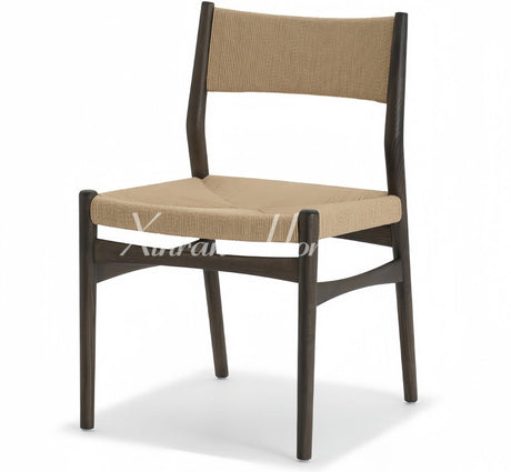 GENJI Aislinn Light Luxury Ash Wood Dining Chair from GENJI