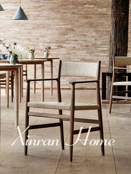 GENJI Aislinn Stylish Handwoven Dining Chair from GENJI