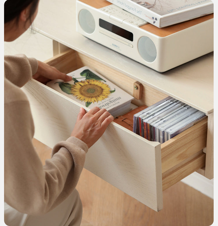GENJI Akihiko Chic Minimalist Solid Wood TV Cabinet from GENJI