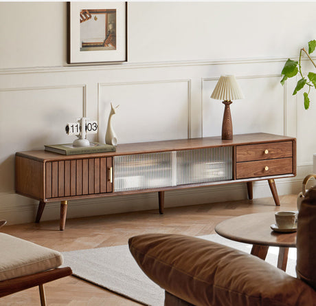GENJI Akihiko Elegant Solid Wood TV Cabinet from GENJI