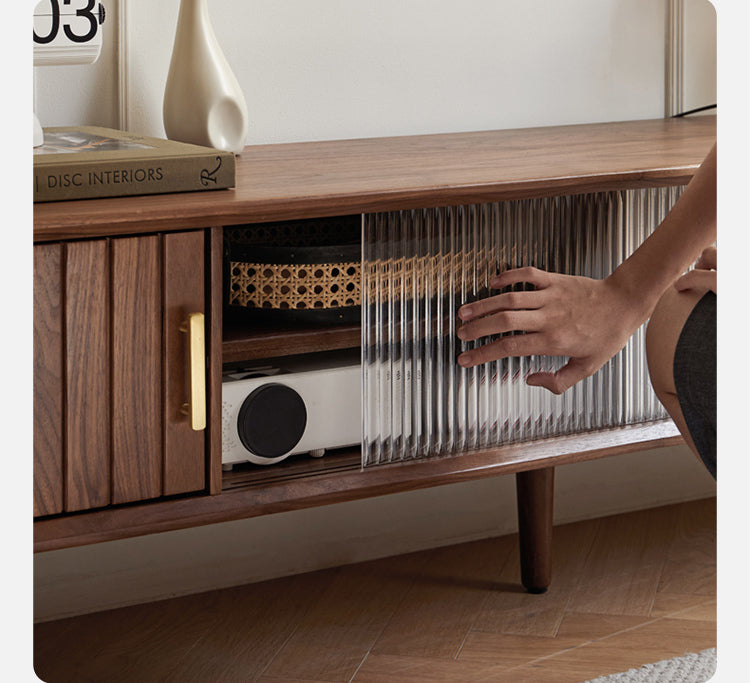 GENJI Akihiko Elegant Solid Wood TV Cabinet from GENJI