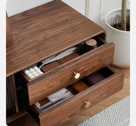 GENJI Akihiko Elegant Solid Wood TV Cabinet from GENJI