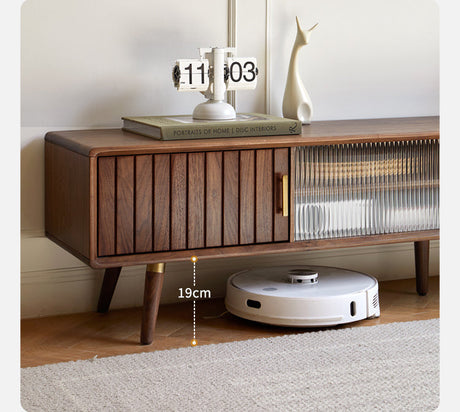 GENJI Akihiko Elegant Solid Wood TV Cabinet from GENJI