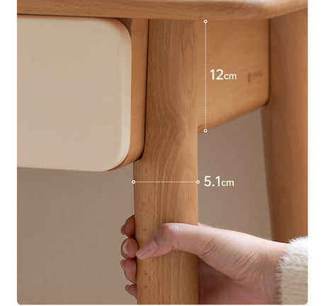 GENJI Akihiko Minimalist Solid Wood Writing Desk from GENJI