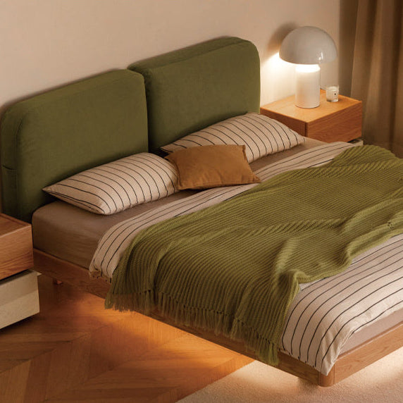 GENJI Akihiro Elegant Solid Wood Bed from GENJI