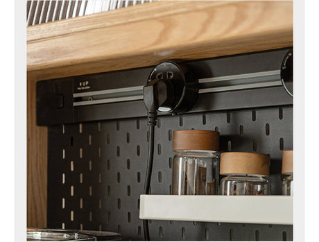 GENJI Akihiro Elegant Solid Wood High Cabinet from GENJI