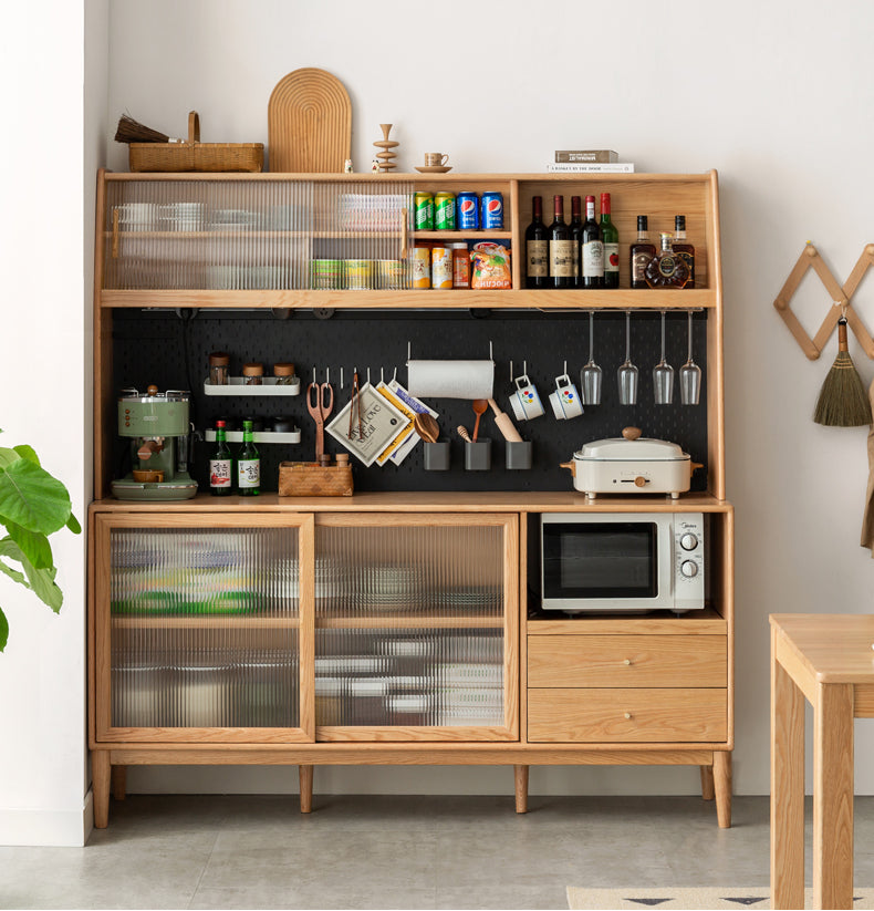 GENJI Akihiro Elegant Solid Wood High Cabinet from GENJI