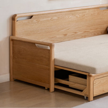 GENJI Akiko Versatile Natural Wood Foldable Sofa from GENJI