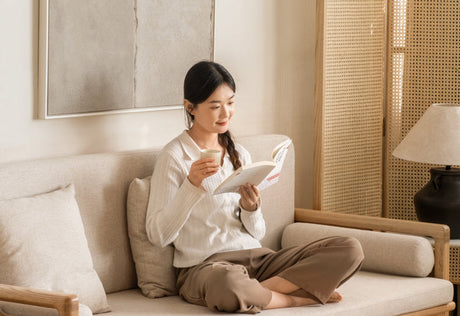 GENJI Akiko Versatile Natural Wood Foldable Sofa from GENJI