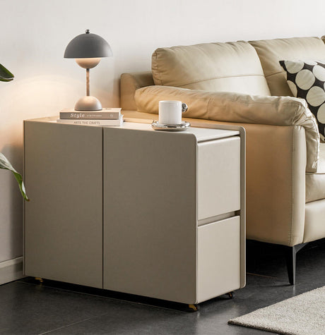 GENJI Akira Chic Removable Solid Wood Side Table from GENJI