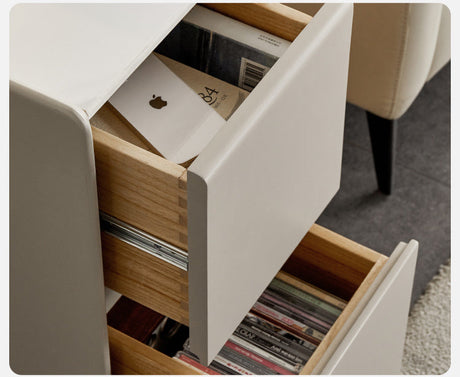 GENJI Akira Chic Removable Solid Wood Side Table from GENJI