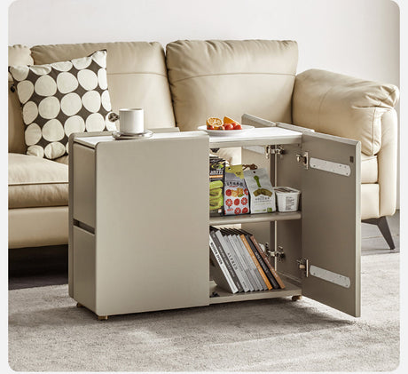 GENJI Akira Chic Removable Solid Wood Side Table from GENJI