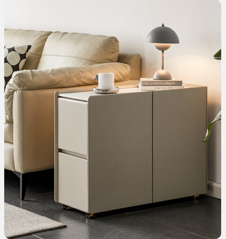GENJI Akira Chic Removable Solid Wood Side Table from GENJI
