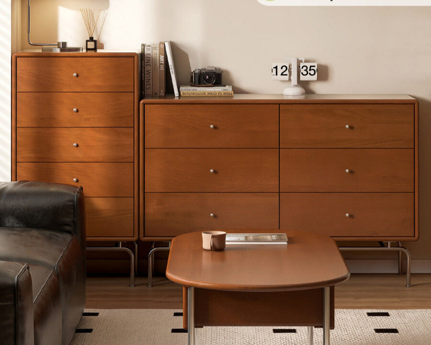 GENJI Akira Rustic Solid Wood Bucket Cabinet from GENJI