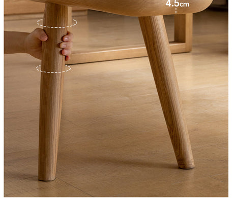 GENJI Akira Rustic Solid Wood Leisure Bench from GENJI