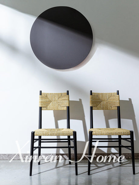 GENJI Alaric Modern Simple Leisure Solid Wood Dining Chair from GENJI