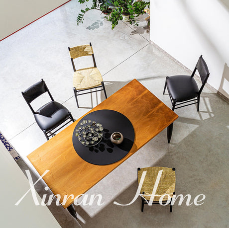 GENJI Alaric Modern Simple Leisure Solid Wood Dining Chair from GENJI