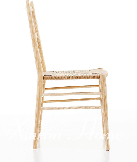GENJI Alaric Modern Simple Leisure Solid Wood Dining Chair from GENJI