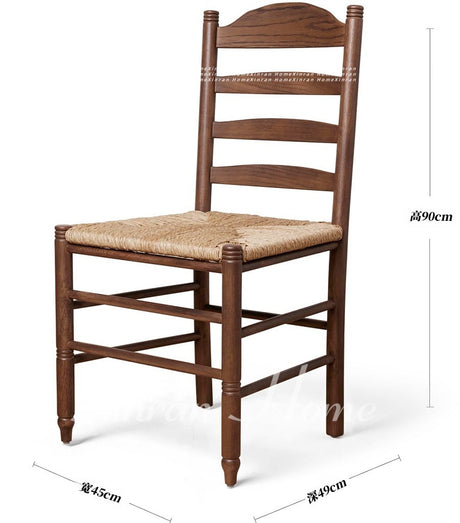 GENJI Alaric Rustic Comfort Dining Chair from GENJI
