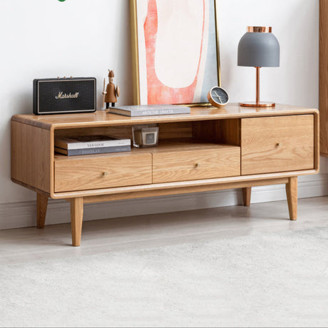 GENJI Alaric Solid Wood Storage Cabinet for Nordic Living Room from GENJI