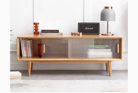 GENJI Alaric Solid Wood Storage Cabinet for Nordic Living Room from GENJI