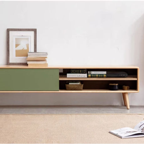GENJI Alaric Solid Wood Storage Cabinet for Nordic Living Room from GENJI