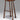 GENJI Amara Elegant Solid Wood Bar Stool from GENJI