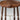 GENJI Amara Elegant Solid Wood Bar Stool from GENJI