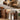 GENJI Amara Sleek Solid Wood Double Desk Bookcase from GENJI