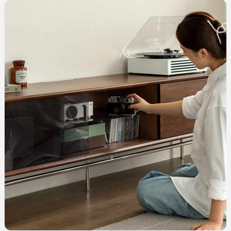 GENJI Amaterasu Sleek Modern Solid Wood TV Cabinet from GENJI