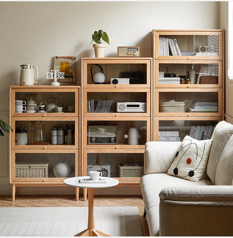 GENJI Amaterasu Sustainable Natural Wood Bookshelf System from GENJI