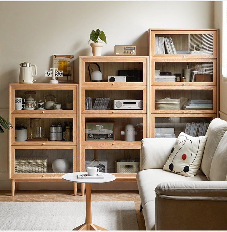 GENJI Amaterasu Sustainable Natural Wood Bookshelf System from GENJI