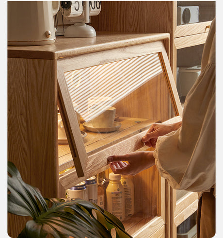 GENJI Amaterasu Sustainable Natural Wood Bookshelf System from GENJI