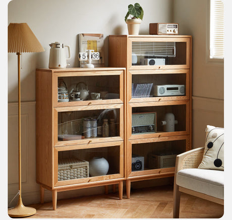GENJI Amaterasu Sustainable Natural Wood Bookshelf System from GENJI