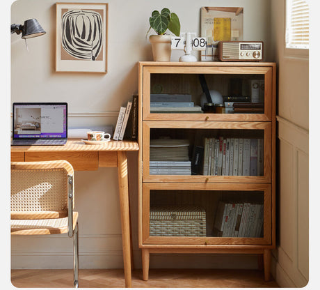 GENJI Amaterasu Sustainable Natural Wood Bookshelf System from GENJI