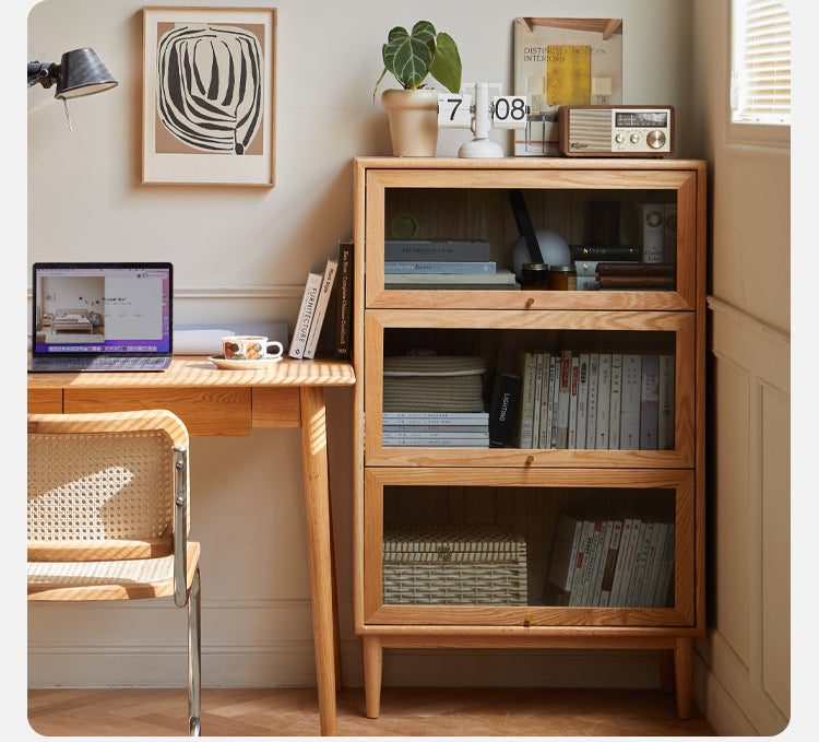 GENJI Amaterasu Sustainable Natural Wood Bookshelf System from GENJI