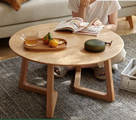 GENJI Amaya Elegant Modern Round Coffee Table from GENJI