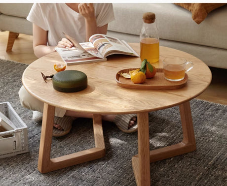 GENJI Amaya Elegant Modern Round Coffee Table from GENJI